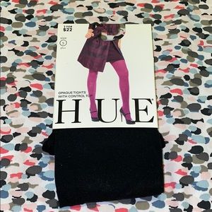 HUE Opaque Tights with Control Top